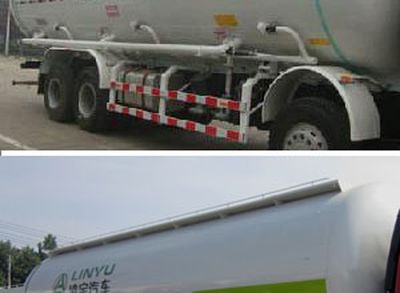 Lingyu  CLY5317GXHZZ Lower ash truck