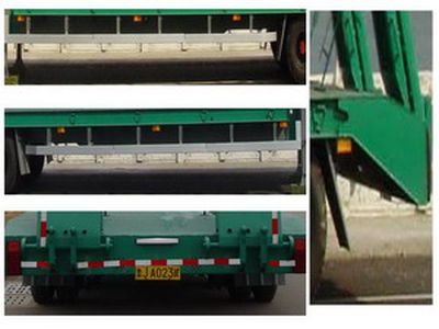 Wuyue  TAZ9281TDP Low flatbed semi-trailer