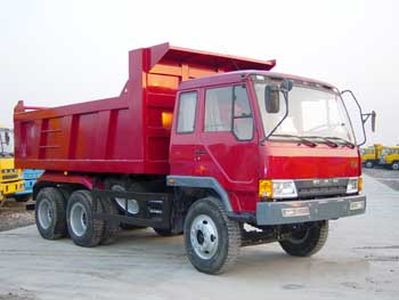 Qindao  QD3281P1K2T1 Flat head diesel dump truck