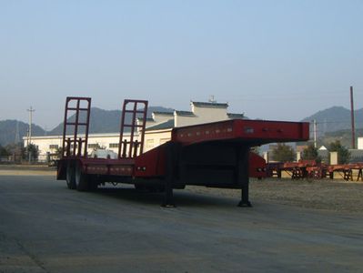 Zhongshang Automobile ZL9351TDP Low flatbed semi-trailer