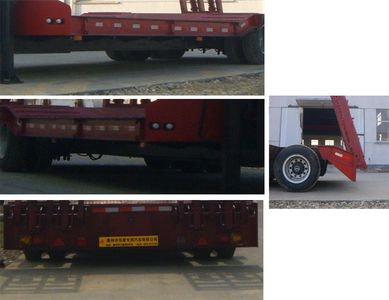 Zhongshang Automobile ZL9351TDP Low flatbed semi-trailer