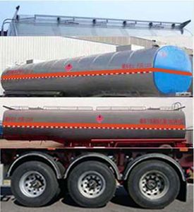 Zhengkang Hongtai brand automobiles HHT9406GLY Asphalt transport semi-trailer