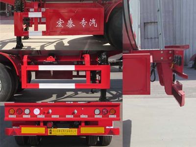 Zhengkang Hongtai brand automobiles HHT9406GLY Asphalt transport semi-trailer