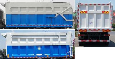 Zhongjie Automobile XZL5252ZDJ5 Compressed docking garbage truck