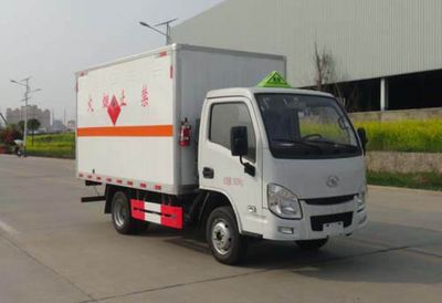 Huatong brand automobiles HCQ5033XRYSH6 Flammable liquid box transport vehicle