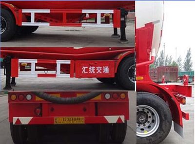 Haoyang  LWG9408GXH Lower ash semi-trailer