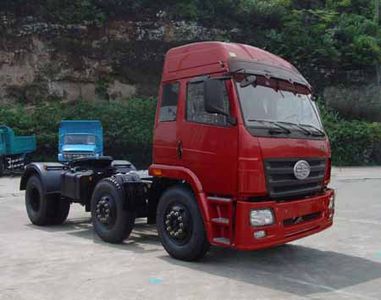 Jiefang Automobile CA4202PK2E3T3A90 Flat head semi-trailer tractor