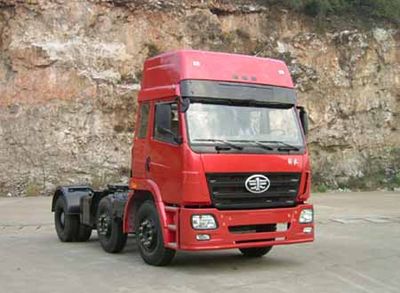 Jiefang Automobile CA4202PK2E3T3A90 Flat head semi-trailer tractor