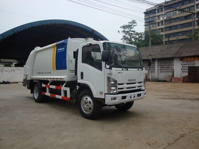 Shanhua  JHA5100ZYS Rear mounted compressed garbage truck