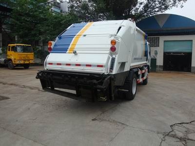 Shanhua  JHA5100ZYS Rear mounted compressed garbage truck