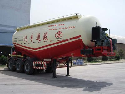 Juntong  JF9370GFL Powder material transportation semi-trailer