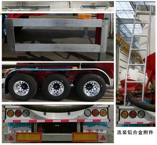 Juntong  JF9370GFL Powder material transportation semi-trailer