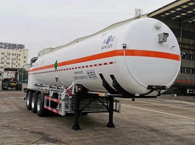 Mingxin NMX9401GDYYLow temperature liquid transport semi-trailer