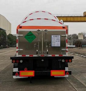 Mingxin  NMX9401GDYY Low temperature liquid transport semi-trailer