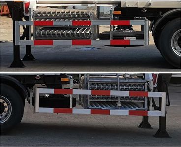 Mingxin  NMX9401GDYY Low temperature liquid transport semi-trailer