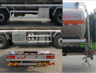 Special transport  DTA5250GYYS5 Aluminum alloy oil tanker