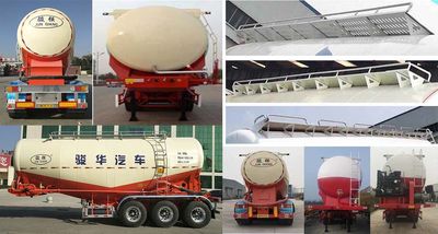 Junqiang  JQ9405GFL01 Medium density powder material transportation semi-trailer