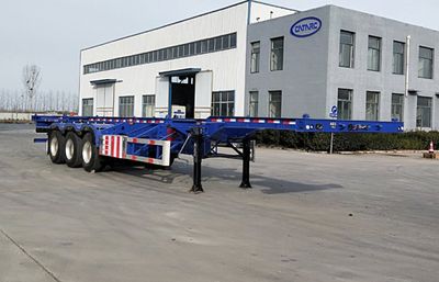 Chenlu  LJT9400TWY Transport semi-trailer of dangerous goods tank frame