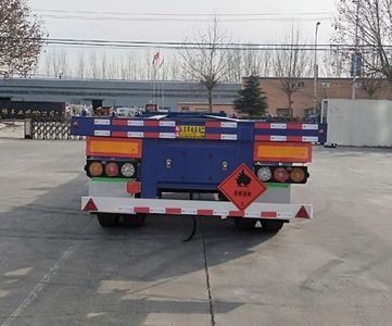 Chenlu  LJT9400TWY Transport semi-trailer of dangerous goods tank frame