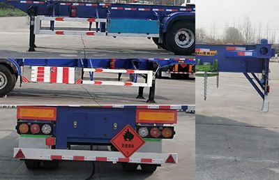 Chenlu  LJT9400TWY Transport semi-trailer of dangerous goods tank frame