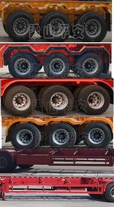 Liangshan Ping An Automobile TCC9400TJZE45 Container transport semi-trailer