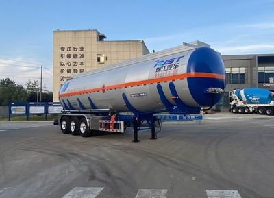 Ruijiang  WL9401GRYD48Y Aluminum alloy flammable liquid tank transport semi-trailer