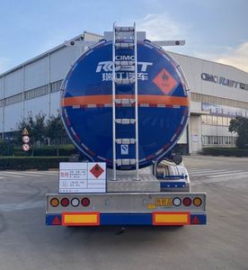 Ruijiang  WL9401GRYD48Y Aluminum alloy flammable liquid tank transport semi-trailer