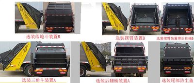 Cheng Liwei  CLW5181ZYS6KL Compressed garbage truck