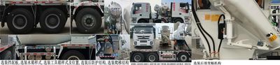 Ruijiang  WL5311GJBCQ30WF Concrete mixing transport vehicle