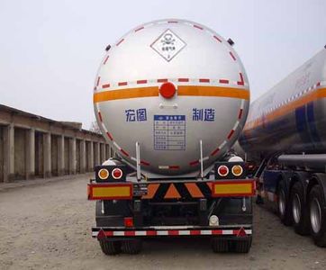 Hongtu  HT9401GYQ2 Semi trailer for liquefied gas transportation