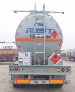 Ruijiang  WL9350GRY Flammable liquid tank transport semi-trailer