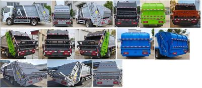 Wanglongwei  WLW5128ZYSB Compressed garbage truck