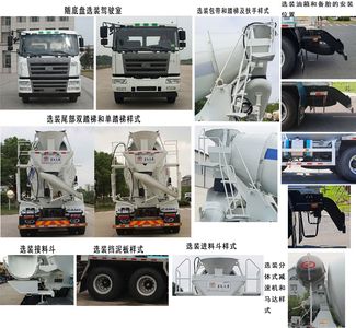 Xingma  AH5310GJB3L5 Concrete mixing transport vehicle