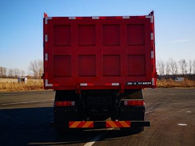 Jiefang Automobile CA3250P66K24L4T1E6 Flat head diesel dump truck