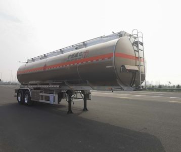 Zhongcheng Tongda brand automobiles CLE9357GYYTC2 Aluminum alloy oil transport semi-trailer