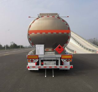 Zhongcheng Tongda brand automobiles CLE9357GYYTC2 Aluminum alloy oil transport semi-trailer