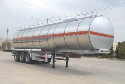 Hengxin Zhiyuan brand automobiles CHX9407GRY Flammable liquid tank transport semi-trailer