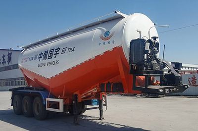 Zhongyu Guoyu brand automobiles ZGY9400GXHA Lower ash semi-trailer