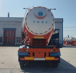 Zhongyu Guoyu brand automobiles ZGY9400GXHA Lower ash semi-trailer