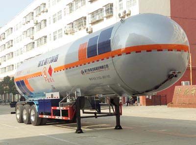 Cheng Liwei  CLW9401GYQ1C Semi trailer for liquefied gas transportation