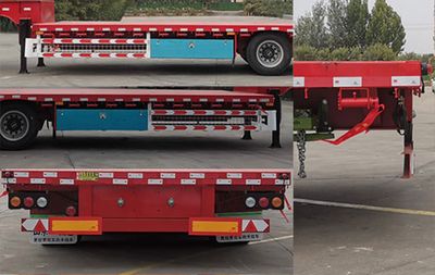 Chenlu  LJT9404TDP Low flatbed semi-trailer