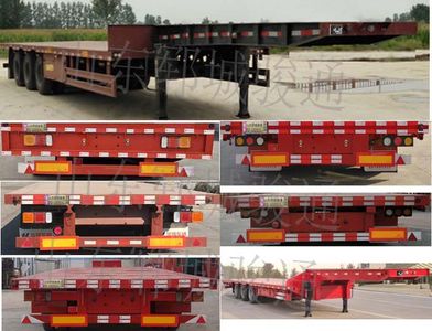 Chenlu  LJT9404TDP Low flatbed semi-trailer