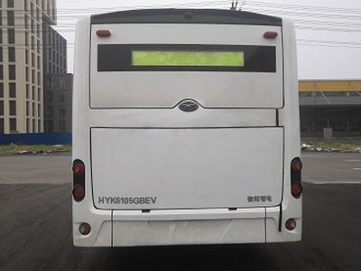 Yancheng  HYK6105GBEV Pure electric low entry city buses