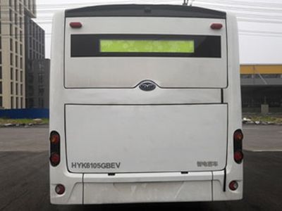 Yancheng  HYK6105GBEV Pure electric low entry city buses