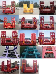 Hualiang Tianhong  LJN9400TDPT Low flatbed semi-trailer