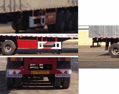 Juyun  LYZ9401XXYL Aluminum alloy box transport semi-trailer