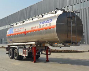 Ouman HFV9290GYYAAluminum alloy oil transport semi-trailer