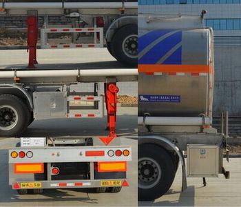 Ouman  HFV9290GYYA Aluminum alloy oil transport semi-trailer