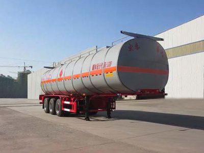 Zhengkang Hongtai brand automobiles HHT9406GRYD Flammable liquid tank transport semi-trailer