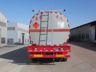 Zhengkang Hongtai brand automobiles HHT9406GRYD Flammable liquid tank transport semi-trailer